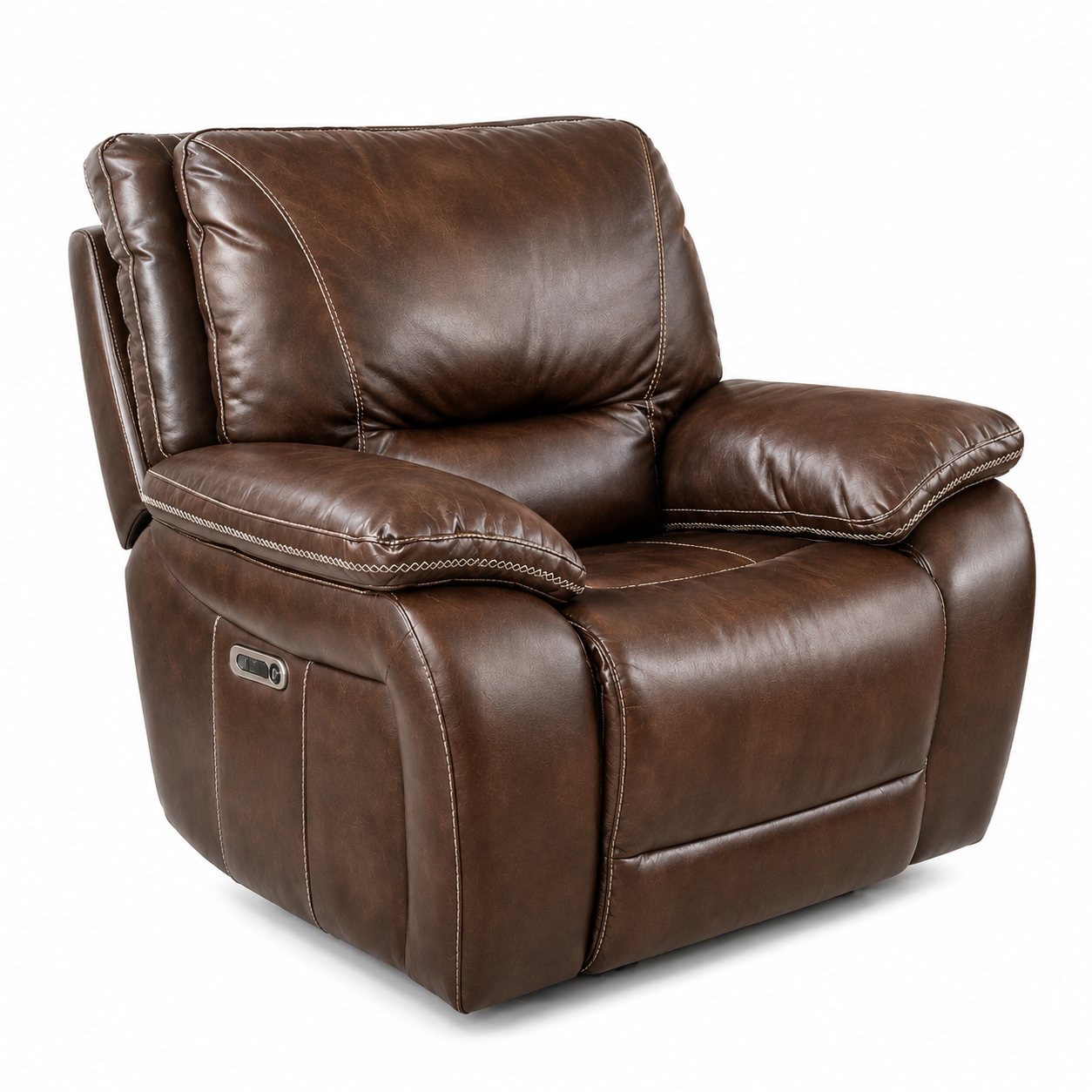 Leather Power Reclining Chair - Image 4