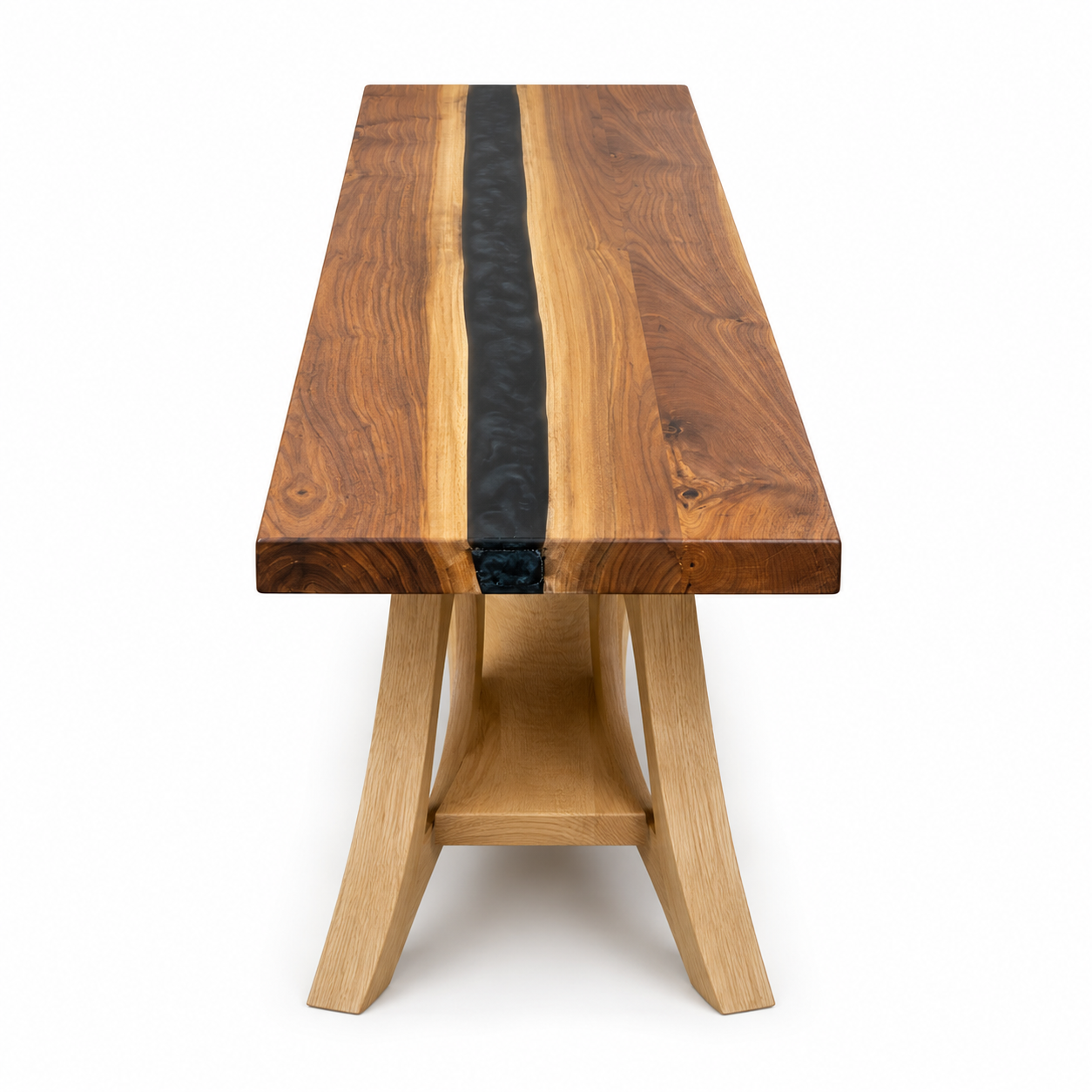 Amish Resin Live Edge Sofa Table - Image 2